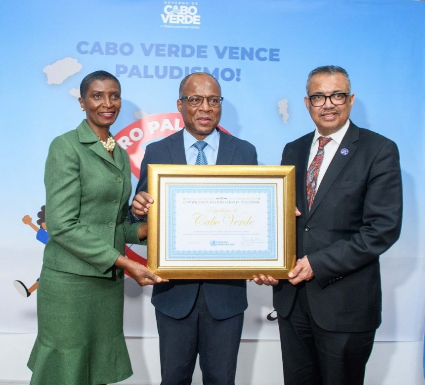 World Health Organization (WHO) has certified Cabo Verde as a malaria